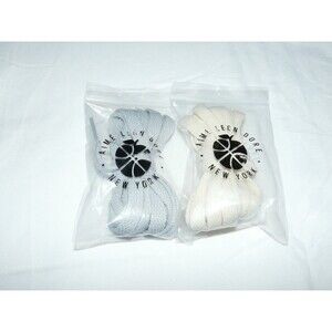 Aime Leon Dore x New Balance Sneaker Shoe Laces - 2 Pairs - Grey & Beige - NEW